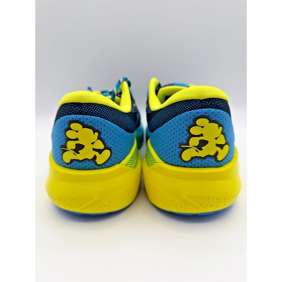 2025 Run Disney Brooks Adrenaline GTS 24 Mickey Mouse Blue 11 Mens Medium - Picture 4 of 7